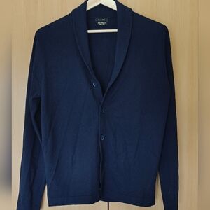 Massimo Dutti Dark Blue Men's Cardigan
